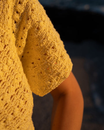 Vasara: Sunrise Yellow Mini Dress