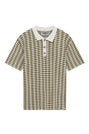 CAL - Organic Cotton Polo Top Ivory