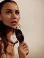 Vegan pocket hairbrush