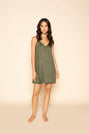 Slipdress - Martini Olive