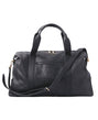 CHTWIN – Leather Duffel Bag in black