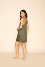 Slipdress - Martini Olive