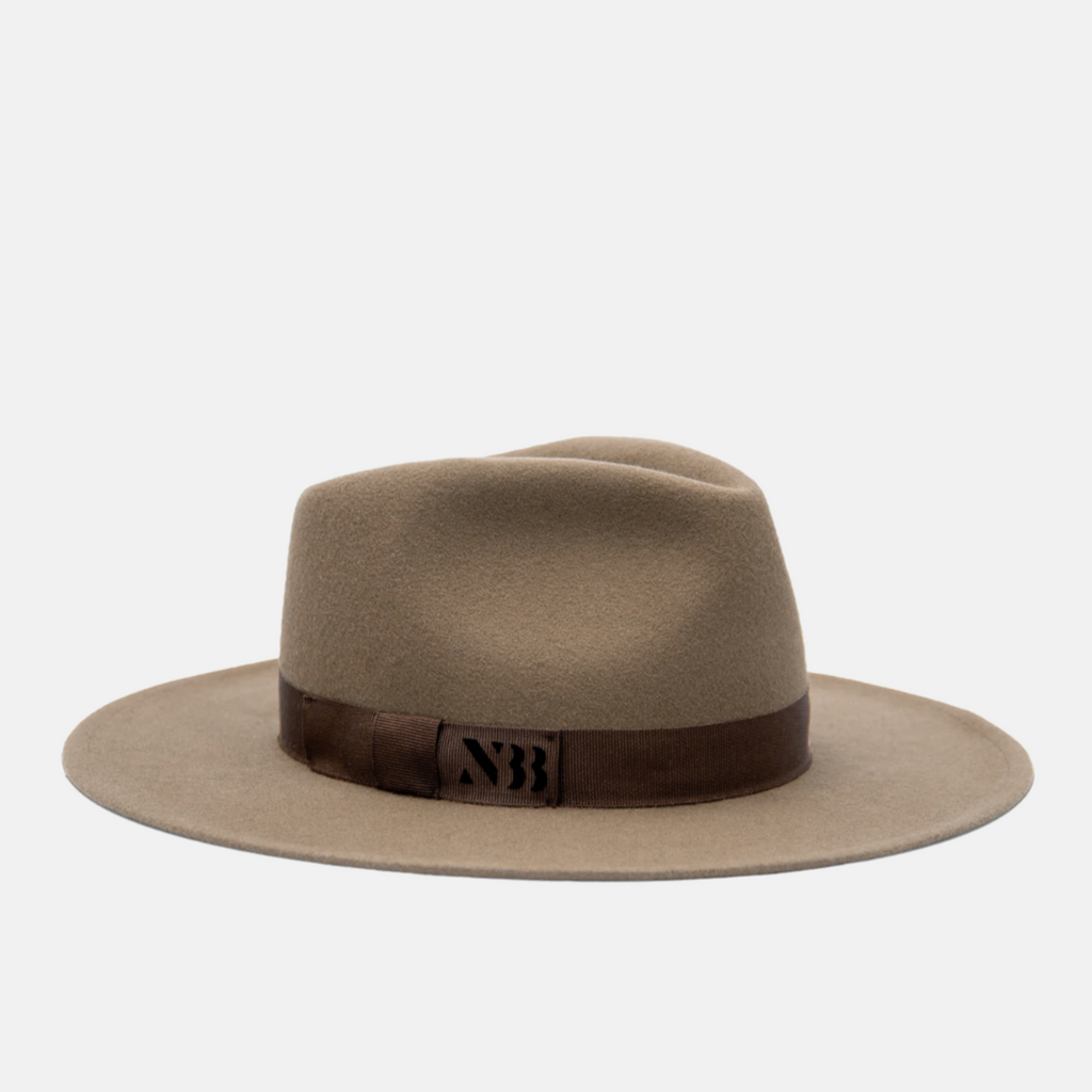 NTHIRTYTHREE - N33 - Fedora Felt Hat - Signature Sand - handmade in Europe