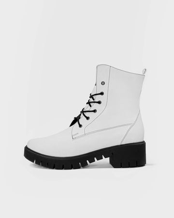 Workers No. 3 Boots made of Desserto® cactus leather.