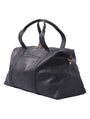 CHTWIN – Leather Duffel Bag in black