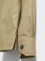 Regenerative Cotton Khaki Shirt Jacket