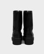 Cyber Boots Black cactus leather ankle boots