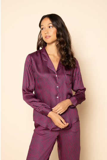 Blouse - Dark Honeycomb