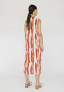 V07 Dress Damo Tile print