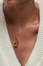 Heirloom 'B' Alpha Charm Necklace