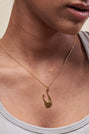 Heirloom 'U' Alpha Charm Necklace