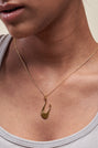 Heirloom 'U' Alpha Charm Necklace