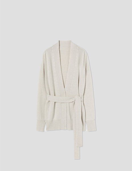 Cashmere belted cheap cardigan