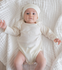 Baby-Langarmbody aus naturgewachsener Bio-Baumwolle