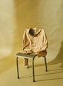 Regenerative Cotton Khaki Shirt Jacket