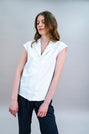 Sleeveless blouse