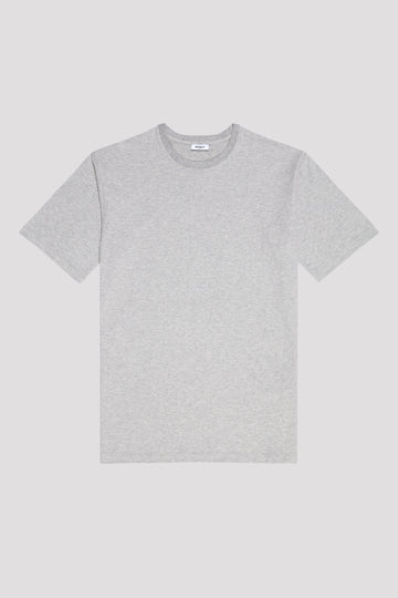 Grey Mélange Crew Neck T-Shirt, Supima Cotton