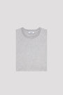Grey Mélange Crew Neck T-Shirt, Supima Cotton