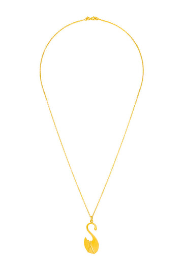 Heirloom 'S' Alpha Charm Necklace