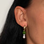 Matcha Hoop Earring