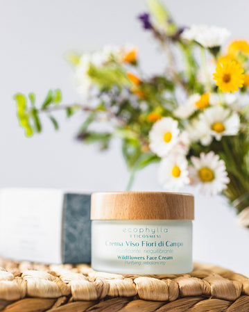 Crema viso riequilibrante Fiori di campo