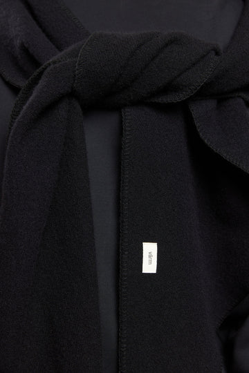 100% recycled fashion: lana wool and cashmere scarf made in Italy - varm