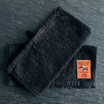 Wash Cloth 100% Organic Hemp 24x24 cm 2-pack