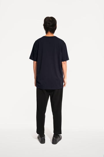 oftt - 01 - perfect fit t-shirt - navy - organic cotton - image 4