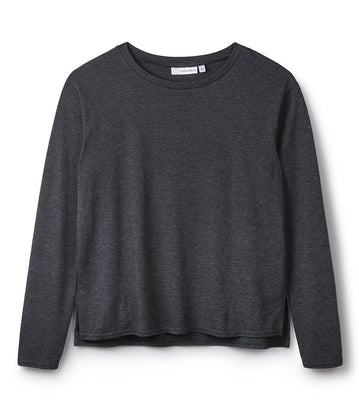 Oversize Tee in Gunmetal
