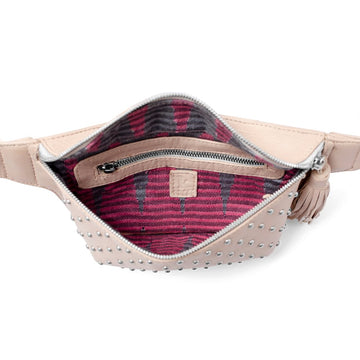 RBG - Studded beltbag in nude