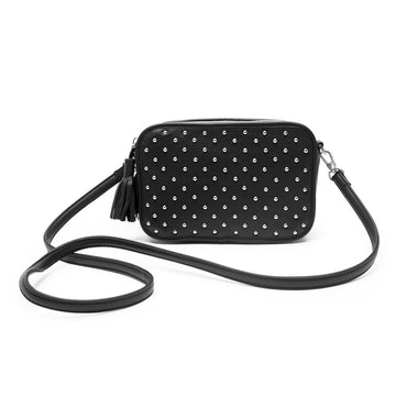 RBG - Studded mini crossbody in black