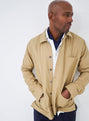 Regenerative Cotton Khaki Shirt Jacket