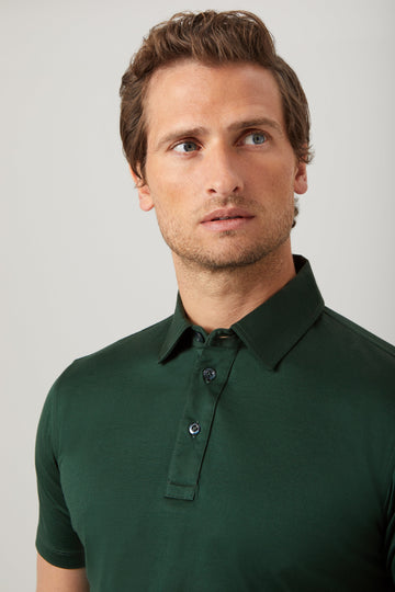 Racing Green Supima Cotton Polo Shirt