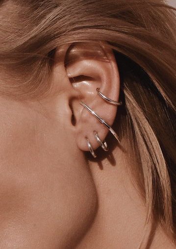 Radius Earrings Silver