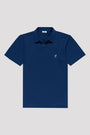 Royal Blue Egyptian Cotton Polo Shirt