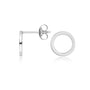 Seville Slice Ear Jacket Earrings, Silver