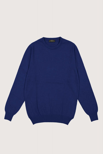 Crew Neck Sweater Dark Blue