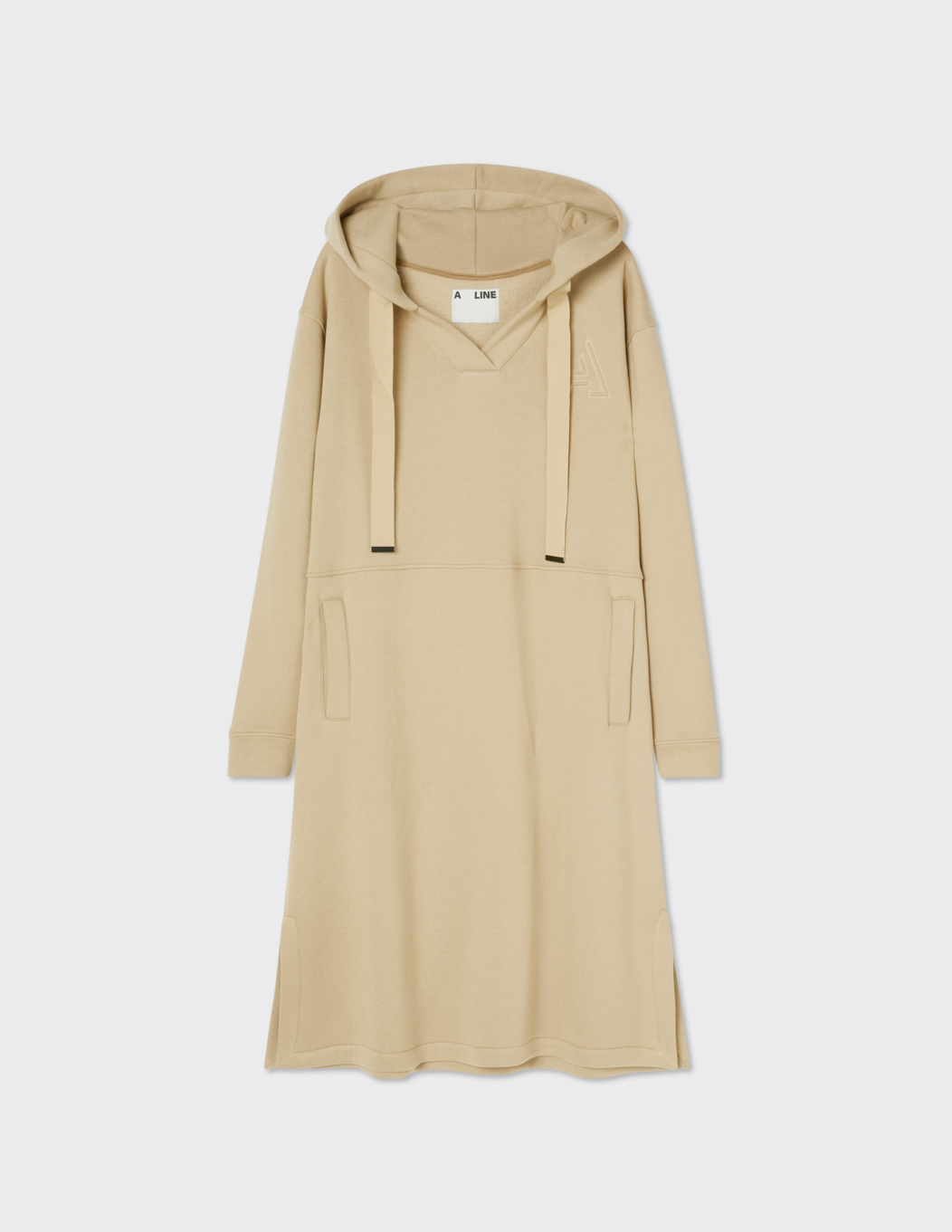 A line sweatshirt dress hotsell