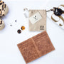 Coconut Leather BiFold Card Holder - Cutch Brown