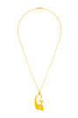 Heirloom 'G' Alpha Charm Necklace