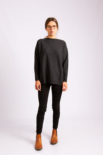 Oversize Sweater Anthracite
