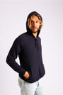 Zip Up Cardigan Blue