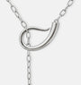 Oversized Karimata statement chunky necklace | Sterling Silver - White Rhodium