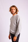 Crew Neck sweater with a fisherman plait pattern