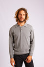 Knitted Polo Grey