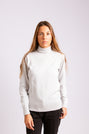 Basic Turtleneck Sweater Light Gray