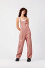 MARY-LOU Pink - GOTS Organic Cotton Dungarees by Flax & Loom