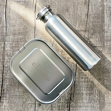 Zero Waste Starter Kit: Stainless Steel Lunchbox & Bottle