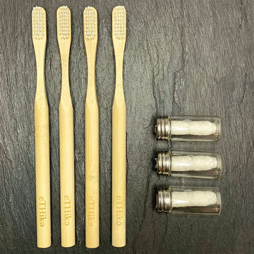 Oral Hygiene Kit 100% Natural 4+3