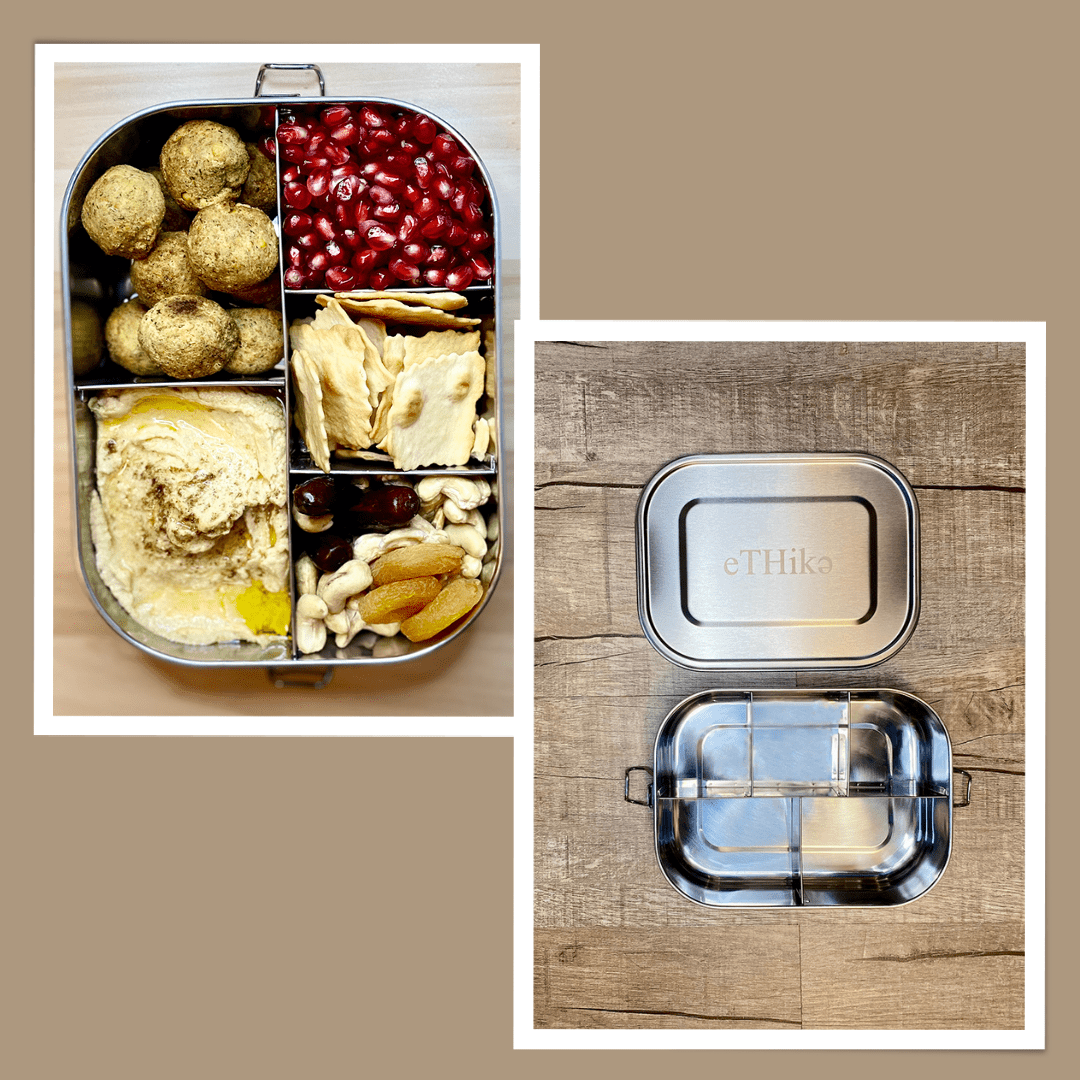 Food Container With Fixed Dividers – Ethika_Inc